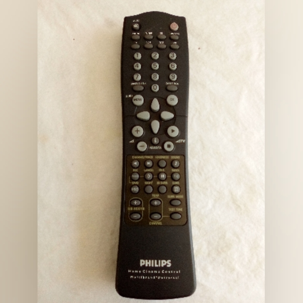 Philips Remote Control Model # 3104-219-03770 Home Cinema Multibrand/Universal